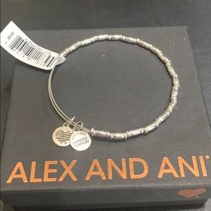Alex and Ani Silver Bracelet